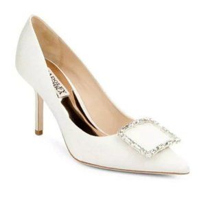Badgley Mischka Ivory Devi heels